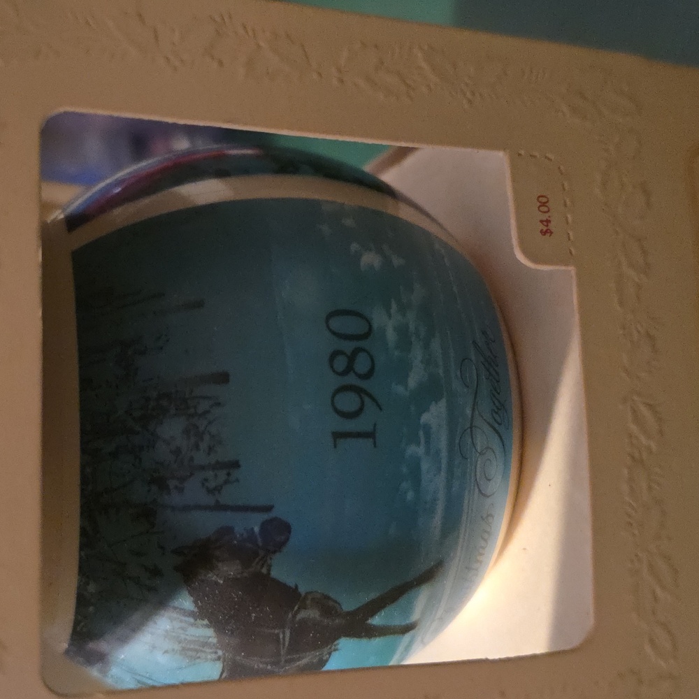 Hallmark Blue First Christmas Together Ornament - Picture 3 of 4